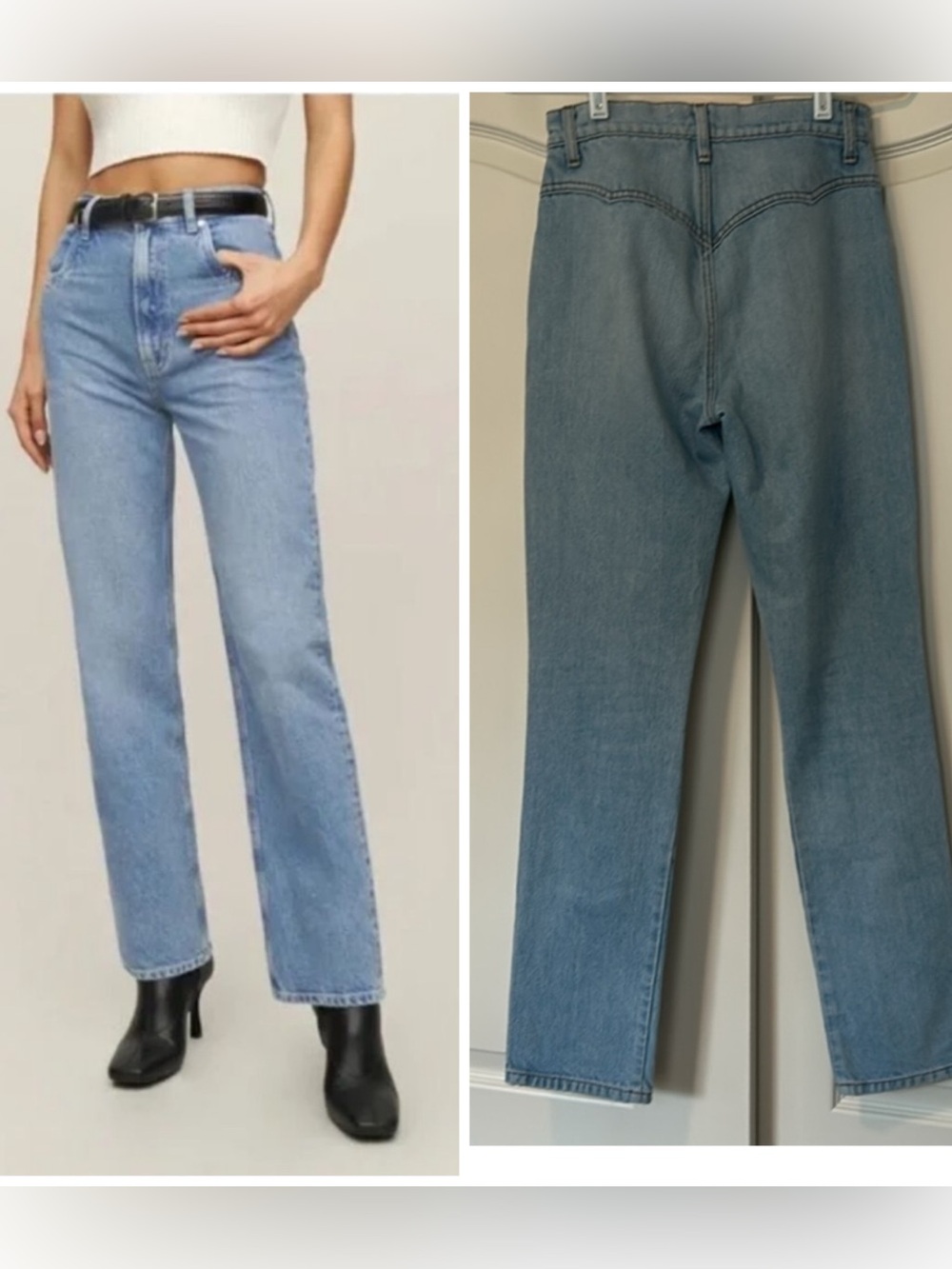 Reformation western Jean in Sonoma high rise size 31